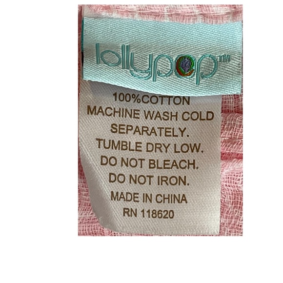 lollipop Receiving Blankets soft breathable cotton for swaddling burping snuggle - Picture 9 of 9